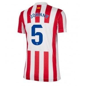 Fotbalové Dres Atletico Madrid Johnny Cardoso #5 Dámské Domácí Oblečení 2025-26 Krátký Rukáv
